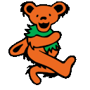 grateful dead bear orange Slack emoji