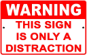 warning sign distraction Slack emoji