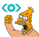 old man yells at meltwater Slack emoji