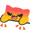 meow bongo rage Slack emoji