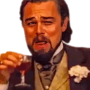 dicaprio laughing Slack emoji