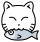 neko fish Slack emoji