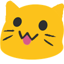 meow tongue Slack emoji