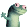 lizard button press Slack emoji