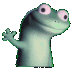 lizard fast Slack emoji