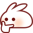 bunny think Slack emoji