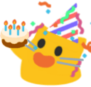 meow birthday Slack emoji