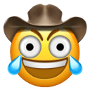 insane laugh cowboy Slack emoji