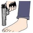 footgun Slack emoji