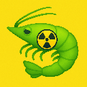 radioactive shrimp Slack emoji