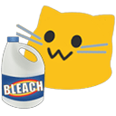 meow bleach Slack emoji