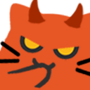 meow devil Slack emoji