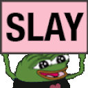 peepo slay Slack emoji