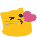 meow kissheart Slack emoji