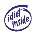 idiot inside Slack emoji