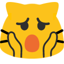 meow scream Slack emoji