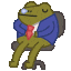 food coma robert corporate frog Slack emoji