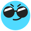 cool blue Slack emoji