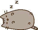 pusheen sleep Slack emoji