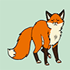 dancing fox Slack emoji