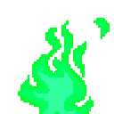 green fire Slack emoji
