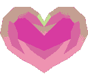 pink crystalheart Slack emoji