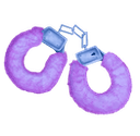 purplefuzzy cuffs Slack emoji
