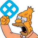 old man yells at harness Slack emoji