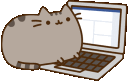 pusheencomputer Slack emoji