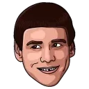 eyebrows lloyd christmas Slack emoji