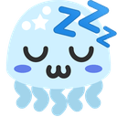 jellyfish sleep Slack emoji