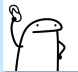 hand point up confident Slack emoji