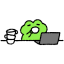 coffee frog Slack emoji