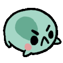 angry frog Slack emoji