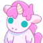pink unicorn Slack emoji