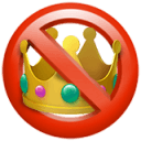no kings Slack emoji