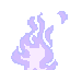 lavender fire Slack emoji