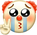 clown peace Slack emoji