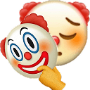 clown mask Slack emoji