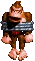 donkey kong restrained Slack emoji