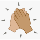 high five Slack emoji