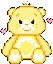 carebear yellow Slack emoji