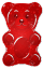 gummybear red Slack emoji