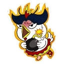 2x spicy buldak Slack emoji