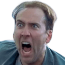cage freak out Slack emoji