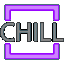 chill neon Slack emoji