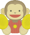 monkey cymbal Slack emoji