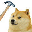 bonk doge Slack emoji