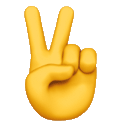 air quote left Slack emoji