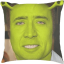 shrek cage on a cushion Slack emoji